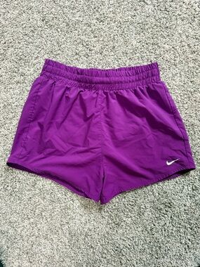 Girls Nike Shorts - Purple - size large